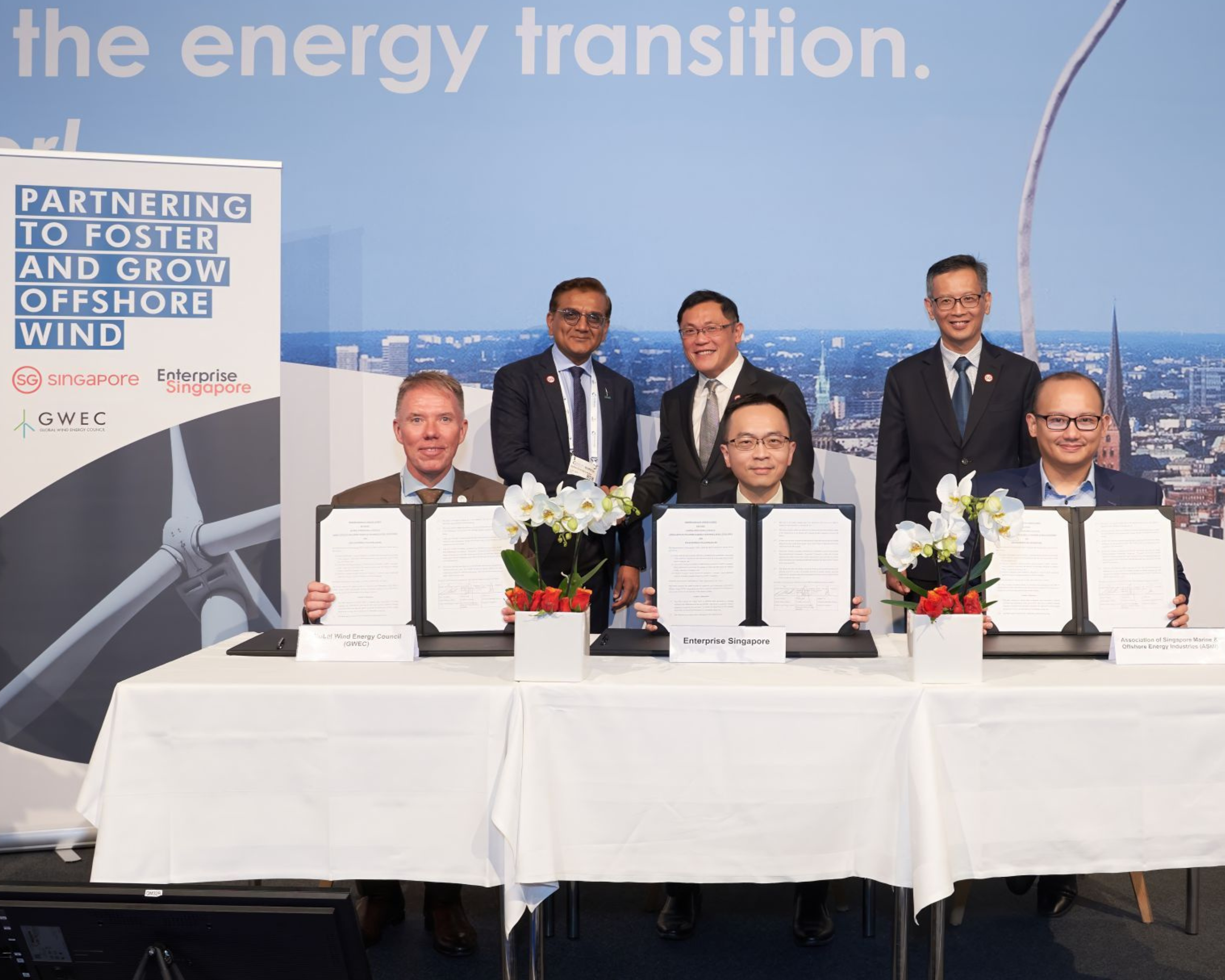 Singapore steps up participation in global offshore wind development with new partnership to catalyse project and innovation opportunities