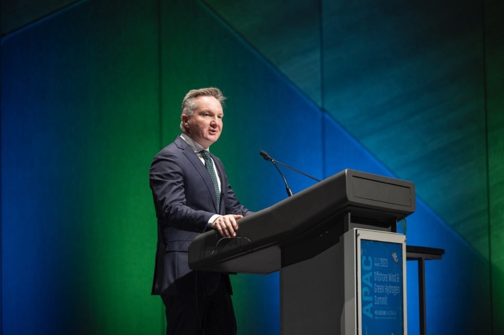 Chris Bowen MP at GWEC's APAC Summit in Melbourne